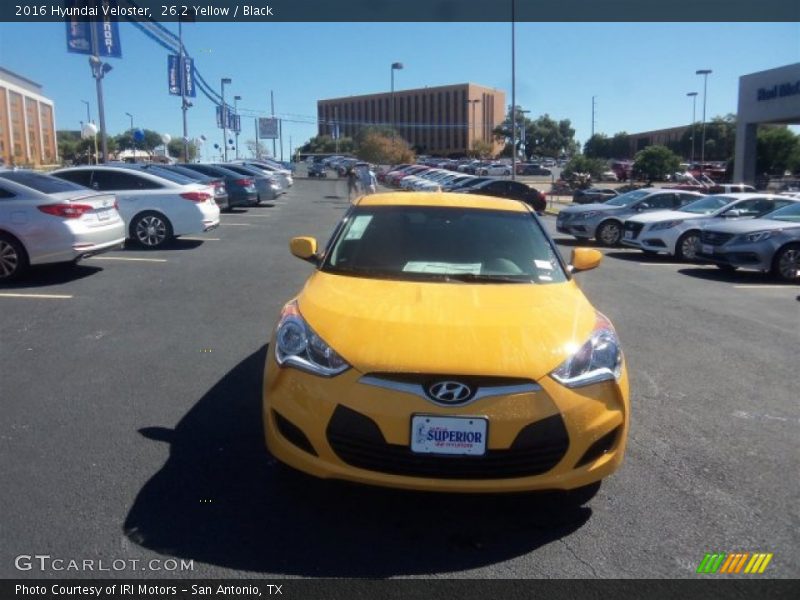 26.2 Yellow / Black 2016 Hyundai Veloster
