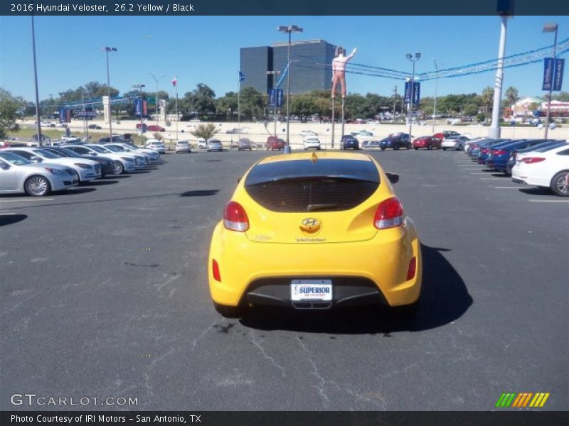 26.2 Yellow / Black 2016 Hyundai Veloster