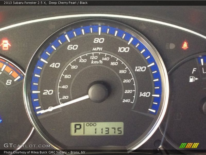 Deep Cherry Pearl / Black 2013 Subaru Forester 2.5 X