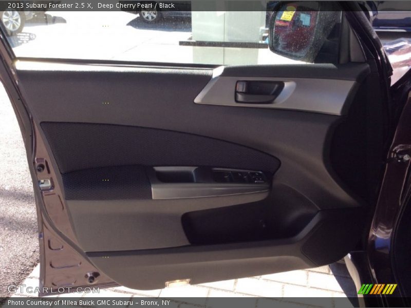 Deep Cherry Pearl / Black 2013 Subaru Forester 2.5 X