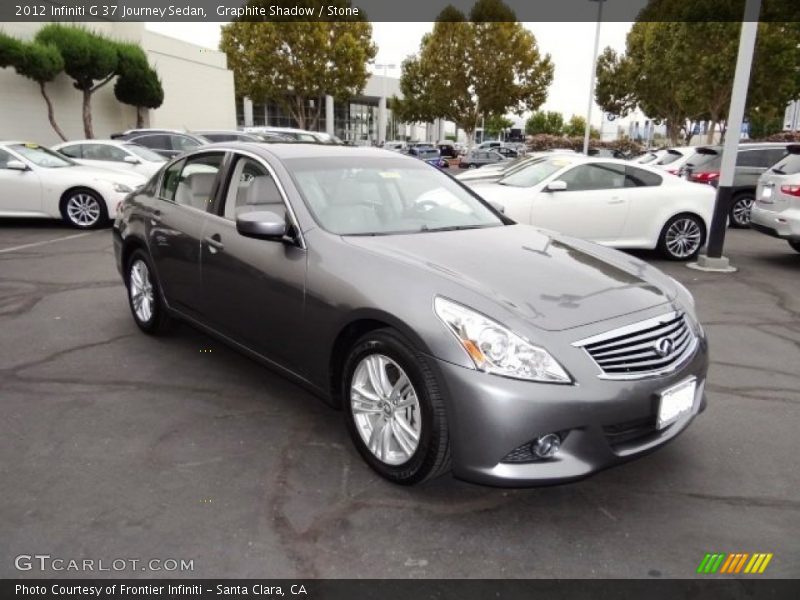 Graphite Shadow / Stone 2012 Infiniti G 37 Journey Sedan