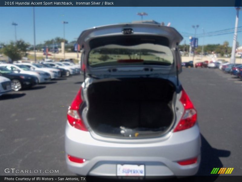 Ironman Silver / Black 2016 Hyundai Accent Sport Hatchback