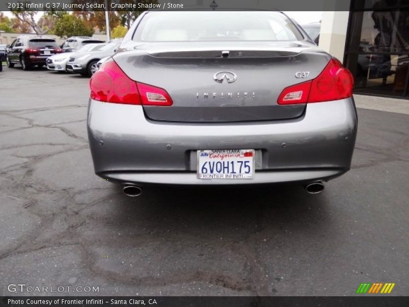 Graphite Shadow / Stone 2012 Infiniti G 37 Journey Sedan