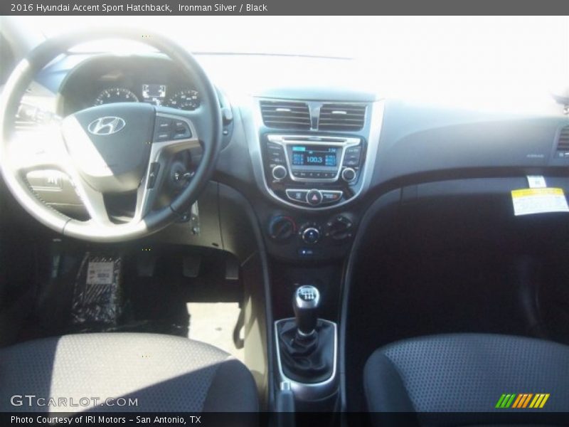 Ironman Silver / Black 2016 Hyundai Accent Sport Hatchback