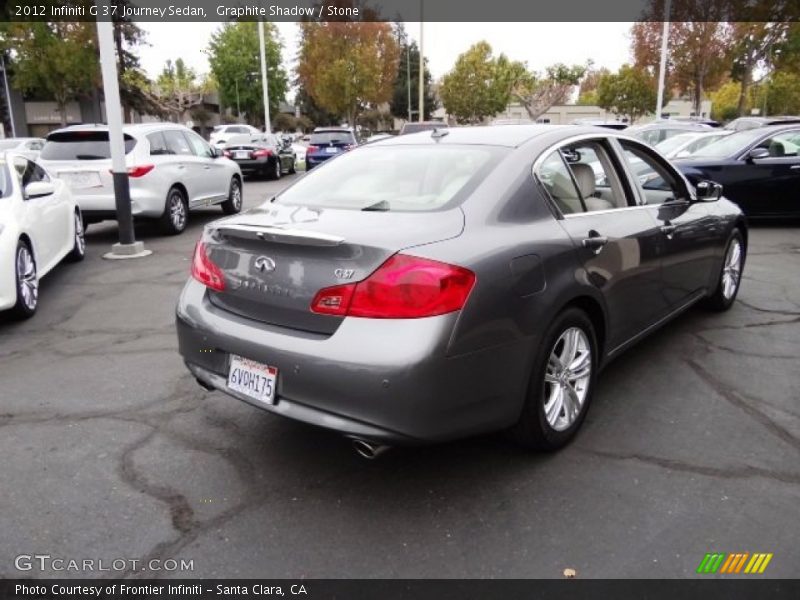 Graphite Shadow / Stone 2012 Infiniti G 37 Journey Sedan
