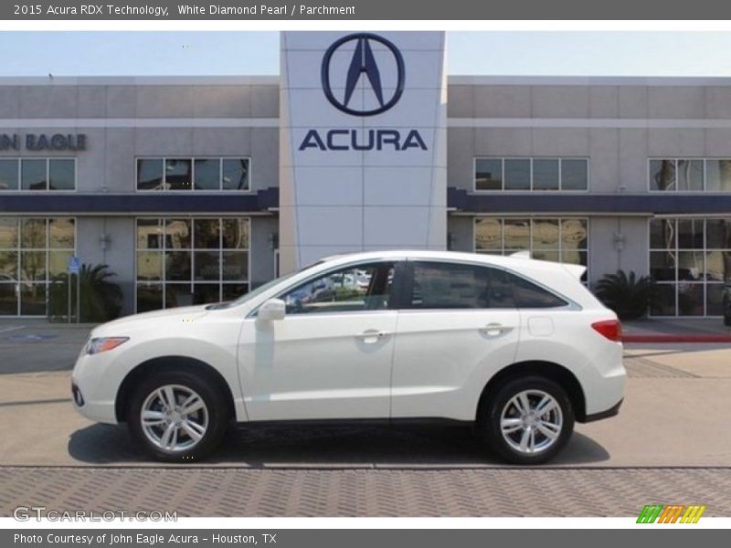 White Diamond Pearl / Parchment 2015 Acura RDX Technology