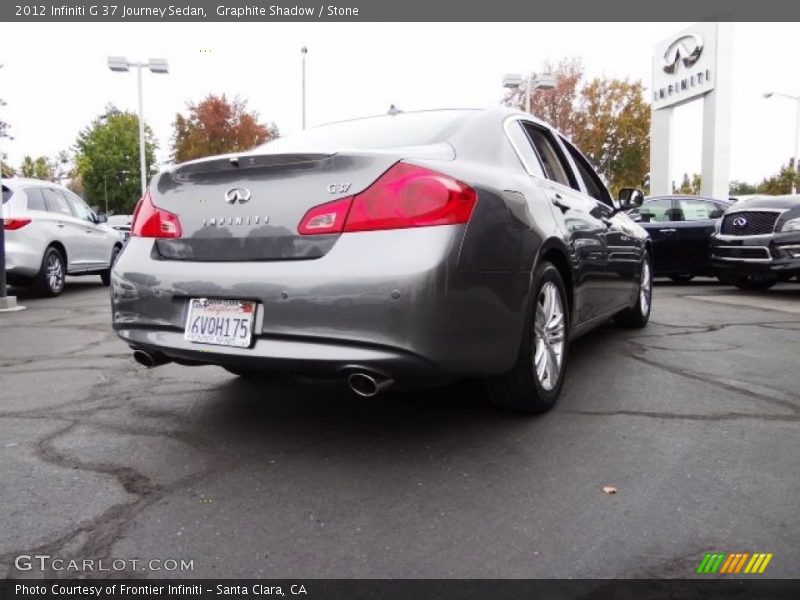 Graphite Shadow / Stone 2012 Infiniti G 37 Journey Sedan