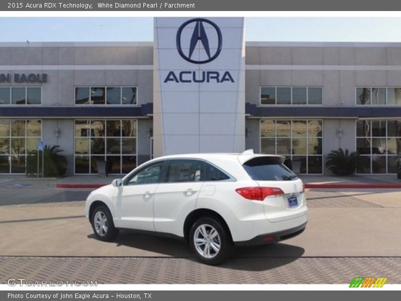 White Diamond Pearl / Parchment 2015 Acura RDX Technology