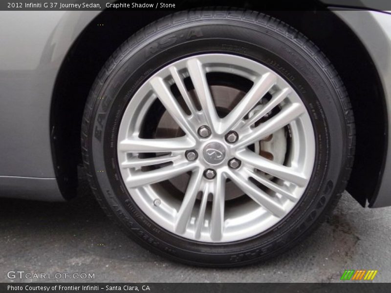 Graphite Shadow / Stone 2012 Infiniti G 37 Journey Sedan