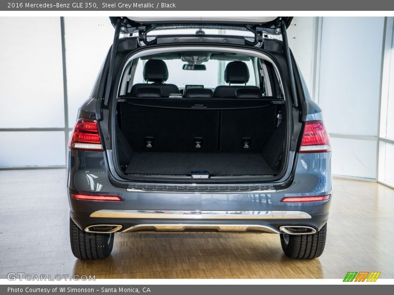 Steel Grey Metallic / Black 2016 Mercedes-Benz GLE 350