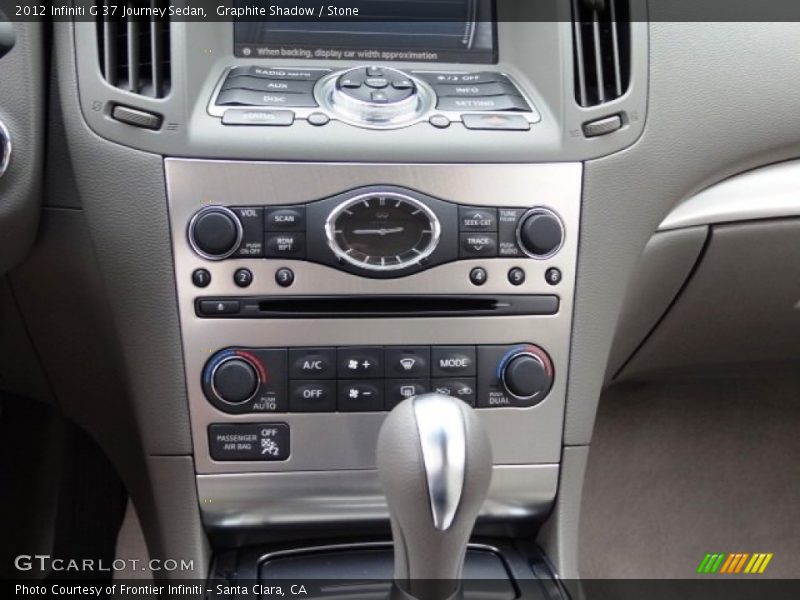 Graphite Shadow / Stone 2012 Infiniti G 37 Journey Sedan