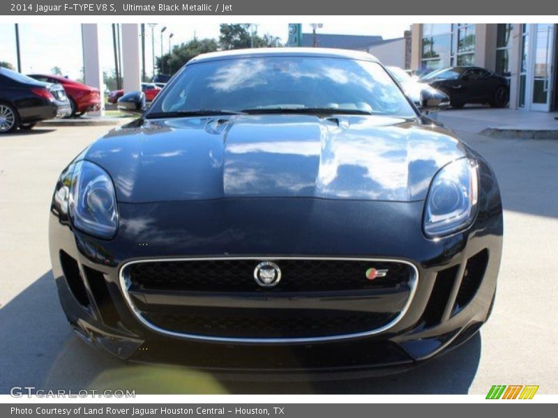 Ultimate Black Metallic / Jet 2014 Jaguar F-TYPE V8 S