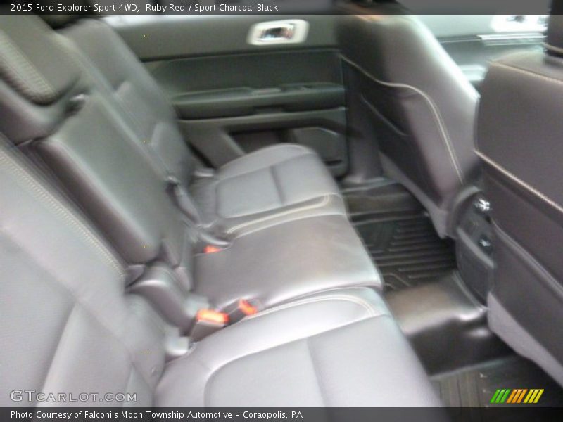 Ruby Red / Sport Charcoal Black 2015 Ford Explorer Sport 4WD