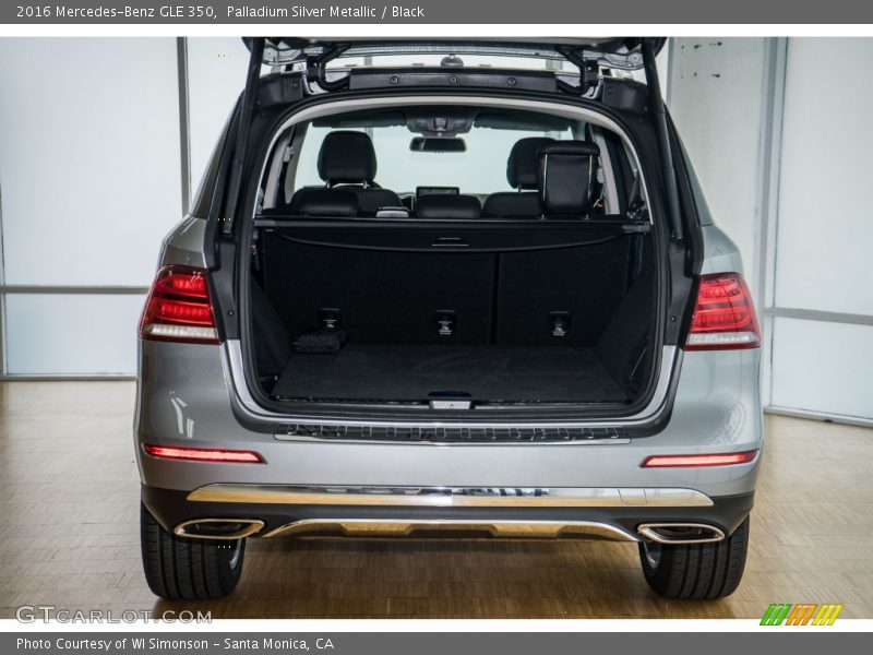 Palladium Silver Metallic / Black 2016 Mercedes-Benz GLE 350