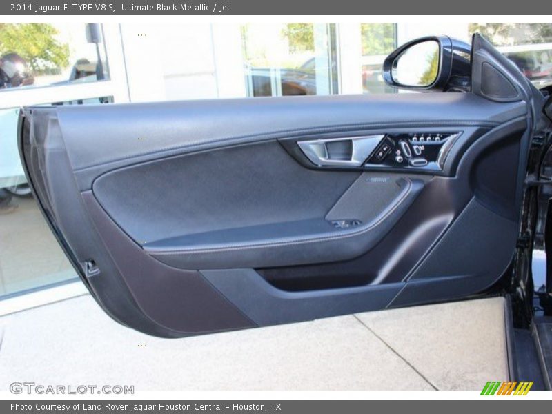 Ultimate Black Metallic / Jet 2014 Jaguar F-TYPE V8 S