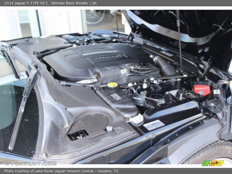 Ultimate Black Metallic / Jet 2014 Jaguar F-TYPE V8 S