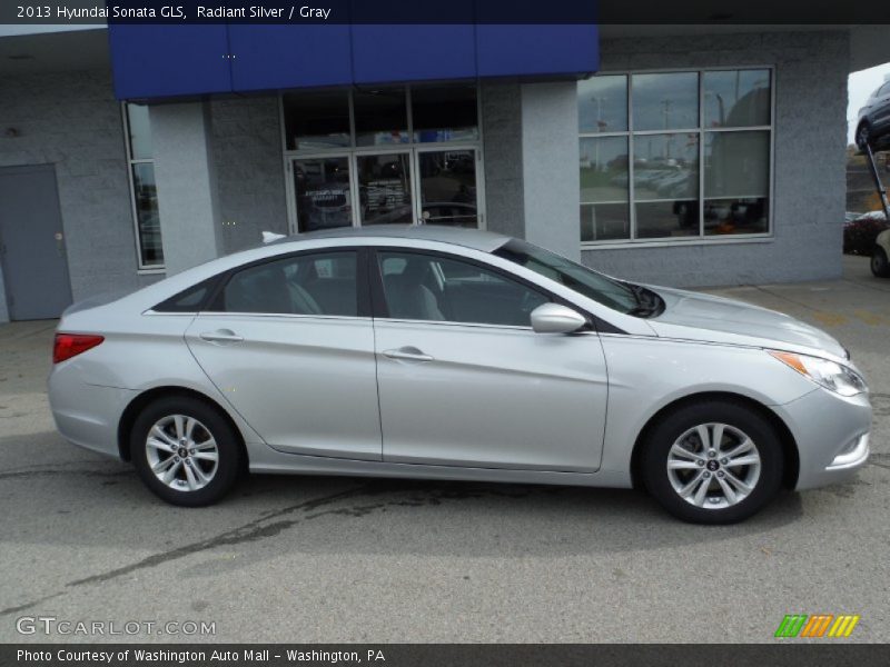 Radiant Silver / Gray 2013 Hyundai Sonata GLS