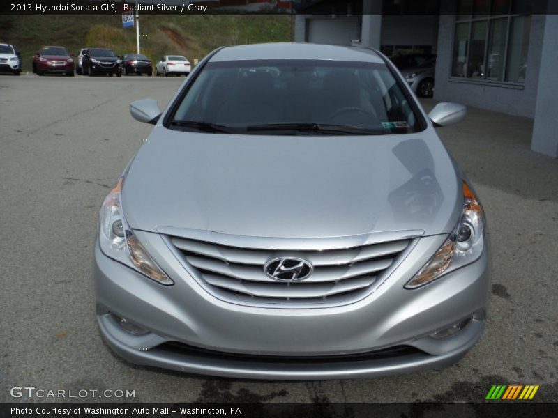 Radiant Silver / Gray 2013 Hyundai Sonata GLS