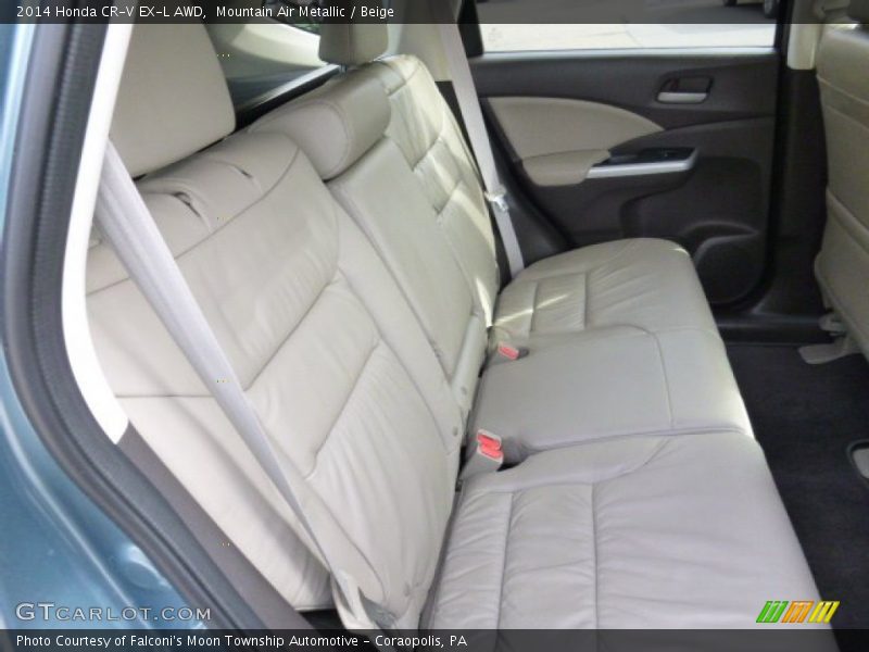 Mountain Air Metallic / Beige 2014 Honda CR-V EX-L AWD