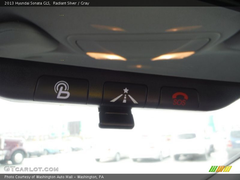 Radiant Silver / Gray 2013 Hyundai Sonata GLS