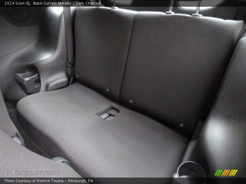 Rear Seat of 2014 iQ 