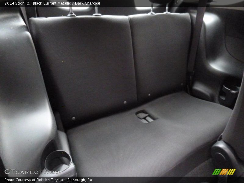 Rear Seat of 2014 iQ 