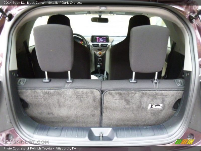 Black Currant Metallic / Dark Charcoal 2014 Scion iQ