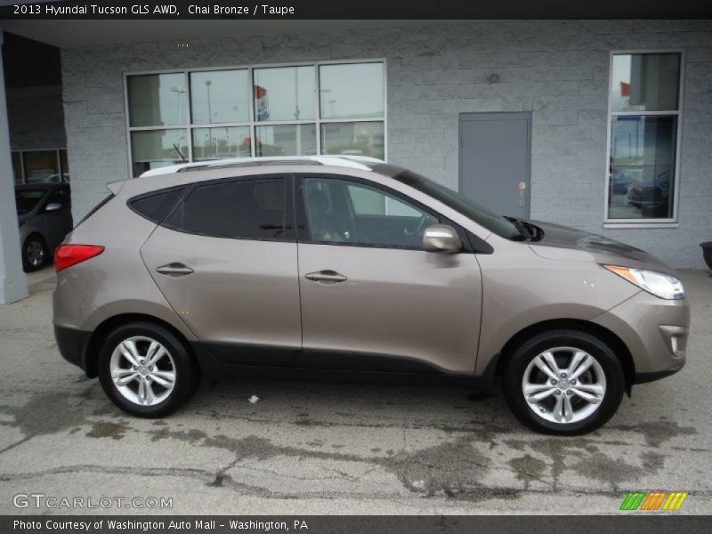 Chai Bronze / Taupe 2013 Hyundai Tucson GLS AWD