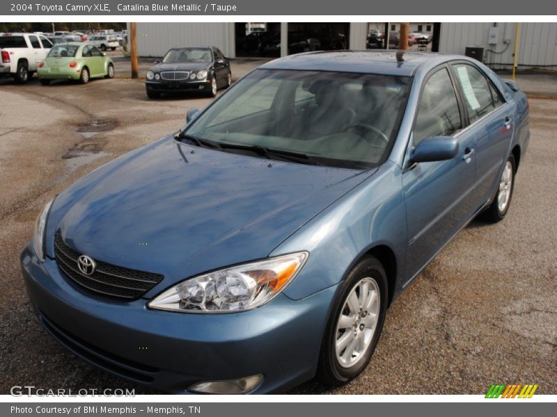 Catalina Blue Metallic / Taupe 2004 Toyota Camry XLE