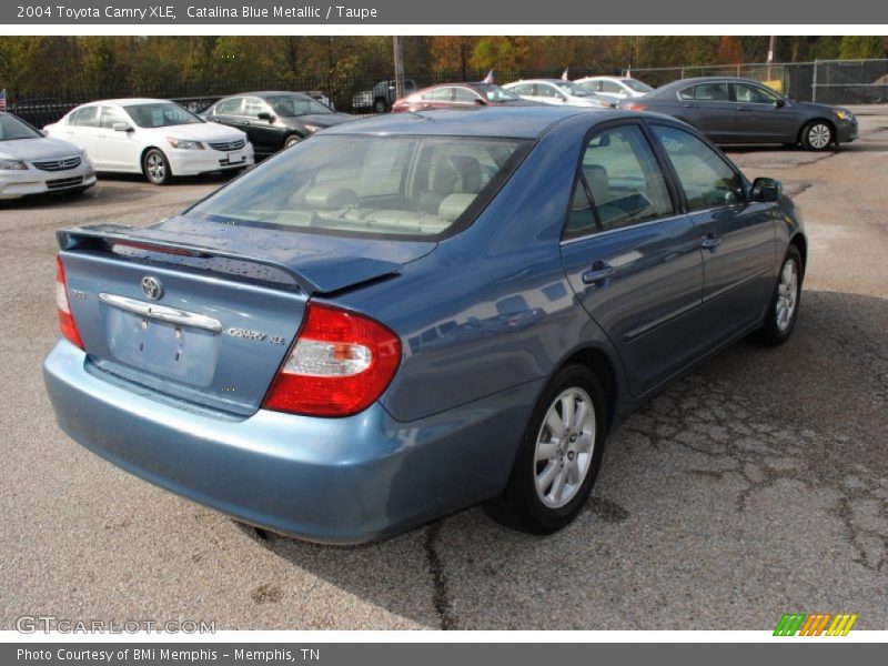 Catalina Blue Metallic / Taupe 2004 Toyota Camry XLE