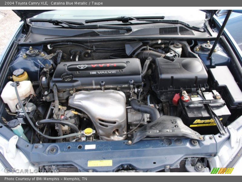 Catalina Blue Metallic / Taupe 2004 Toyota Camry XLE