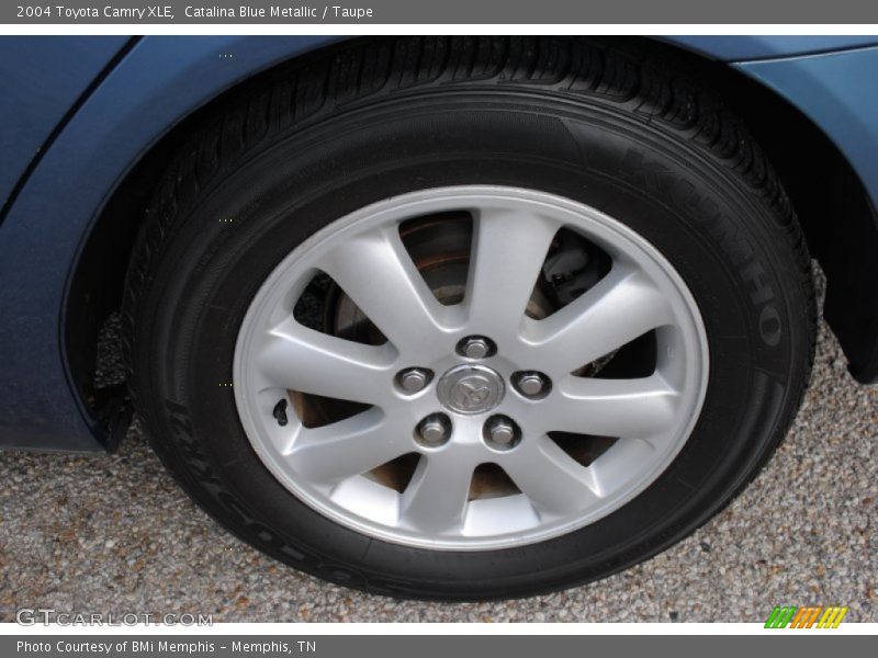 Catalina Blue Metallic / Taupe 2004 Toyota Camry XLE