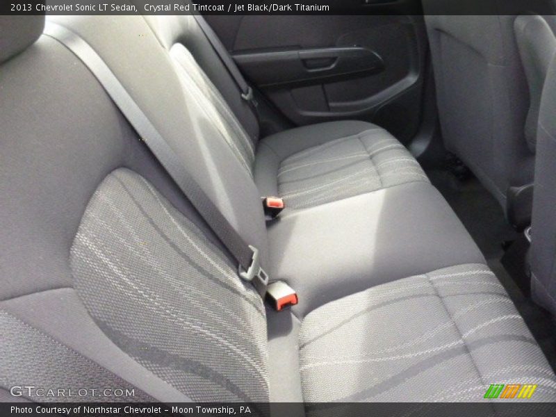 Crystal Red Tintcoat / Jet Black/Dark Titanium 2013 Chevrolet Sonic LT Sedan