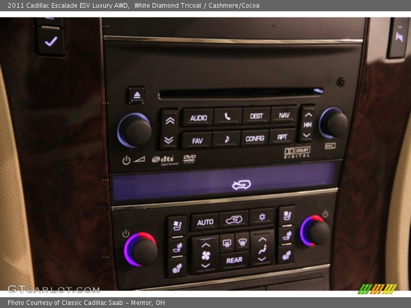 Controls of 2011 Escalade ESV Luxury AWD
