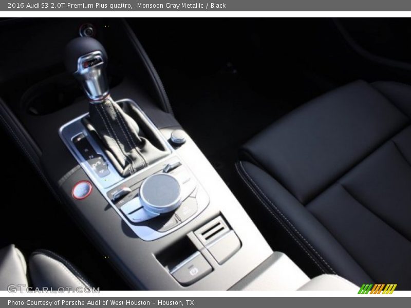 Monsoon Gray Metallic / Black 2016 Audi S3 2.0T Premium Plus quattro