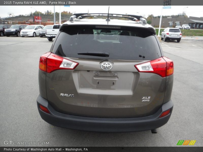 Pyrite Mica / Black 2015 Toyota RAV4 XLE AWD