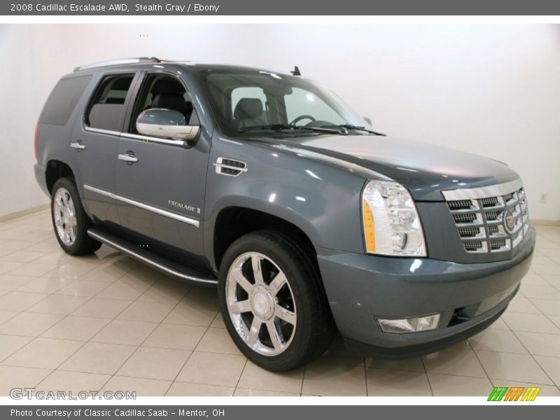 Stealth Gray / Ebony 2008 Cadillac Escalade AWD