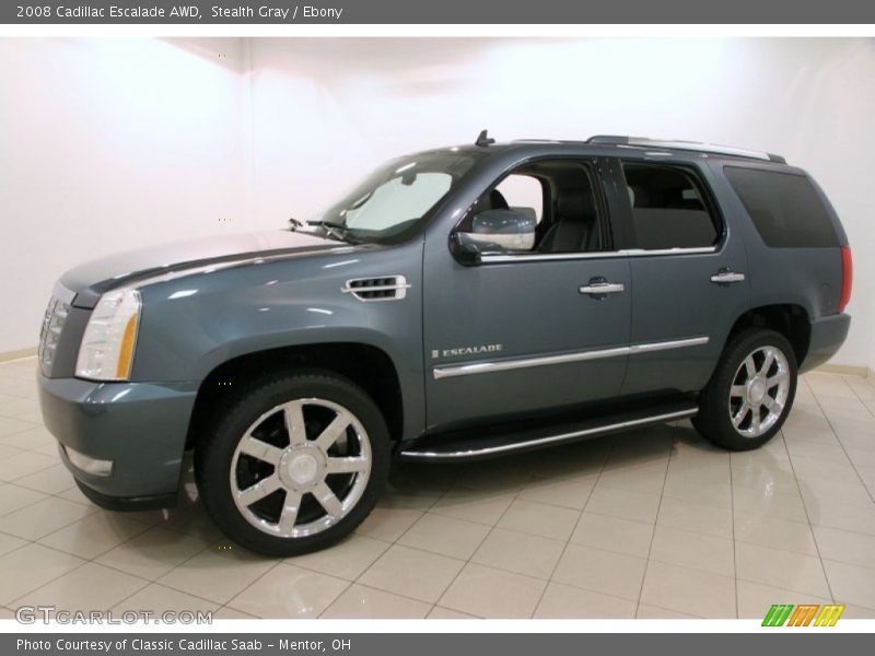 Stealth Gray / Ebony 2008 Cadillac Escalade AWD