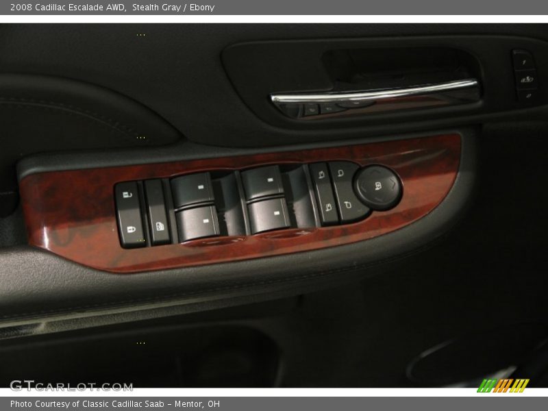 Stealth Gray / Ebony 2008 Cadillac Escalade AWD
