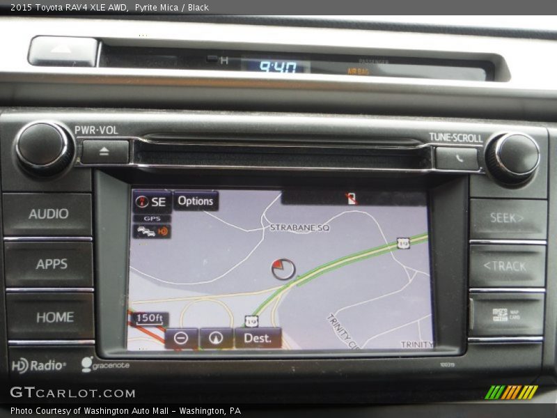 Pyrite Mica / Black 2015 Toyota RAV4 XLE AWD