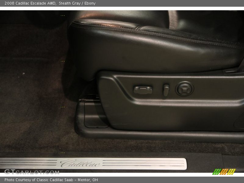 Stealth Gray / Ebony 2008 Cadillac Escalade AWD