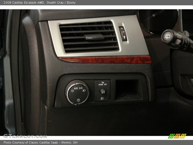 Stealth Gray / Ebony 2008 Cadillac Escalade AWD