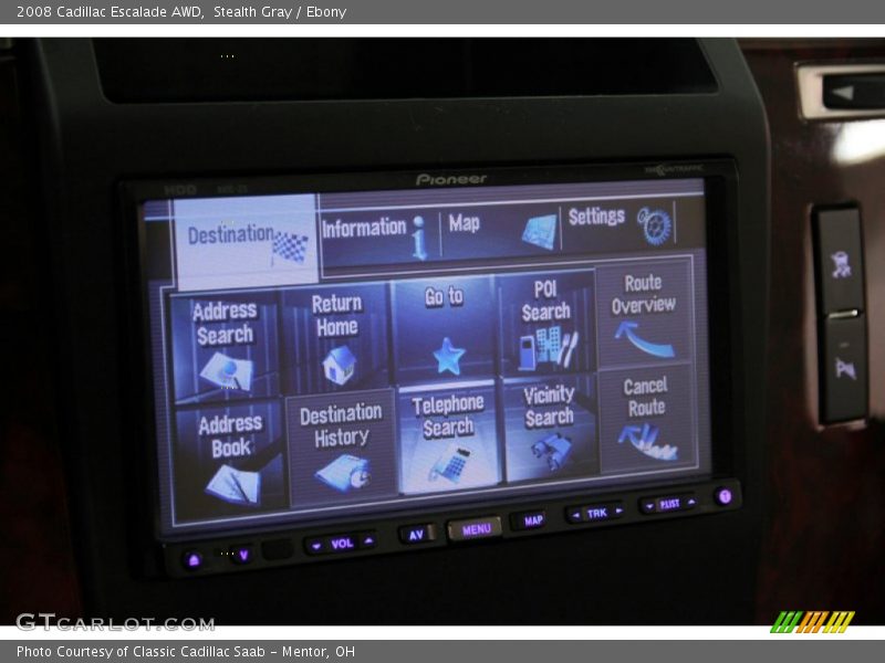 Stealth Gray / Ebony 2008 Cadillac Escalade AWD