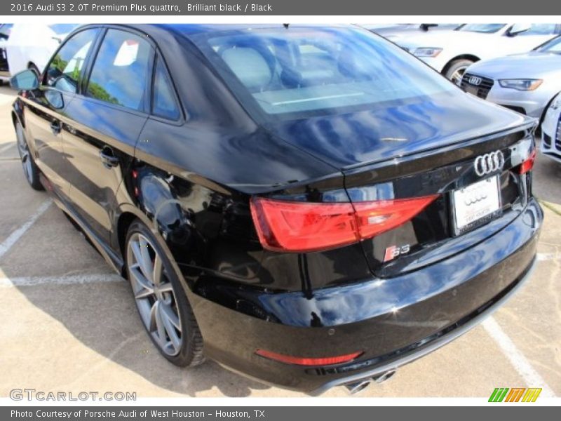 Brilliant black / Black 2016 Audi S3 2.0T Premium Plus quattro