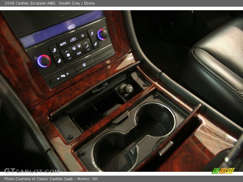 Stealth Gray / Ebony 2008 Cadillac Escalade AWD