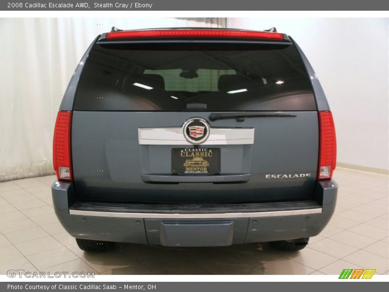 Stealth Gray / Ebony 2008 Cadillac Escalade AWD