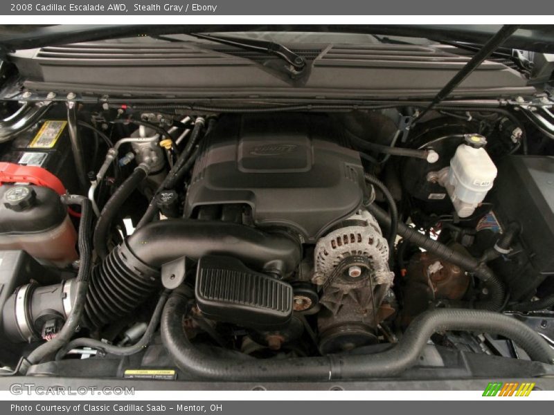 Stealth Gray / Ebony 2008 Cadillac Escalade AWD