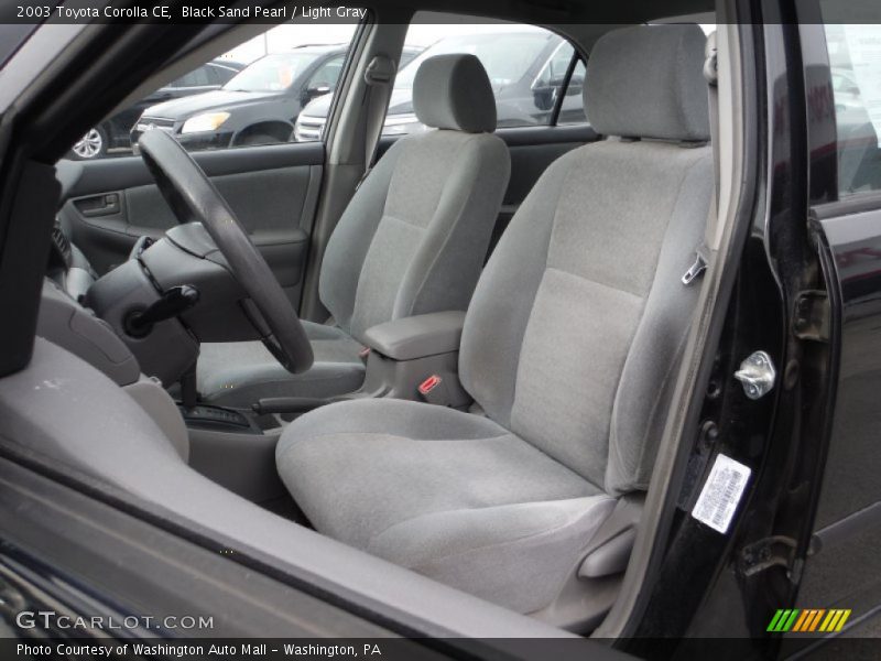  2003 Corolla CE Light Gray Interior