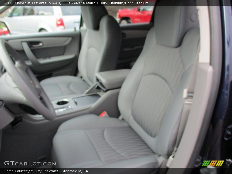 Blue Velvet Metallic / Dark Titanium/Light Titanium 2016 Chevrolet Traverse LS AWD