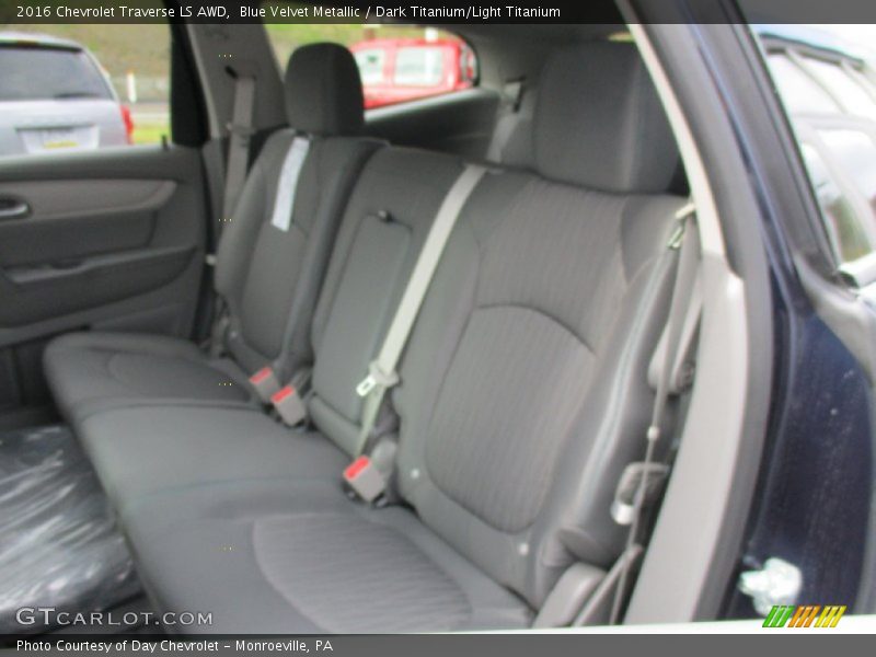 Blue Velvet Metallic / Dark Titanium/Light Titanium 2016 Chevrolet Traverse LS AWD